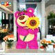 78cm Extra Large Strawberry Bear Building Block Toy 6-12 Years Old Difficult Building Puzzle Ornament Girls Birthday Gift