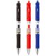 K35 Press-Type Gel Pen for Students, Exam-Specific Carbon Black Ink Pen Refill 0.5mm Press-Type Pen
