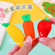 Extra Large Fruit Eraser for Kidsren and Primary School Students, Big Mac Anti-Lost and Less Crumbs, Creative Cartoon Carrot Eraser