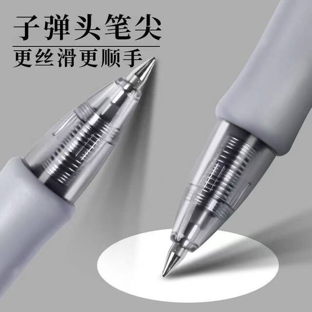 Retractable Gel Pen for Students, Exam-Specific Writing Pen, Black, Blue, Red Pens, Press-Type Pen Refills