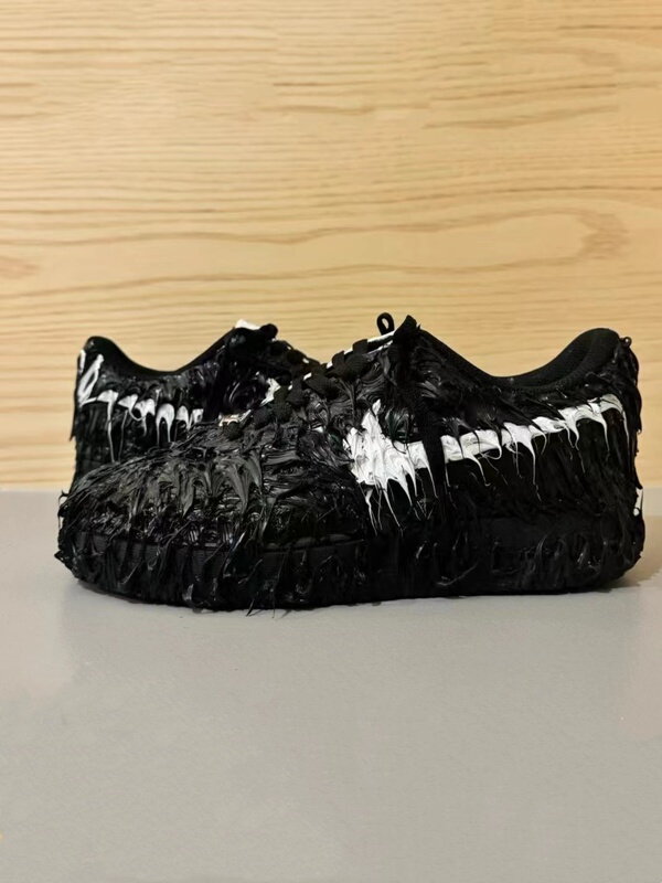 Pi0Neer Venom Spoof Original Trendy Couple Niche Design Subculture Heavy-Duty A.F1 Resin Casual Shoes