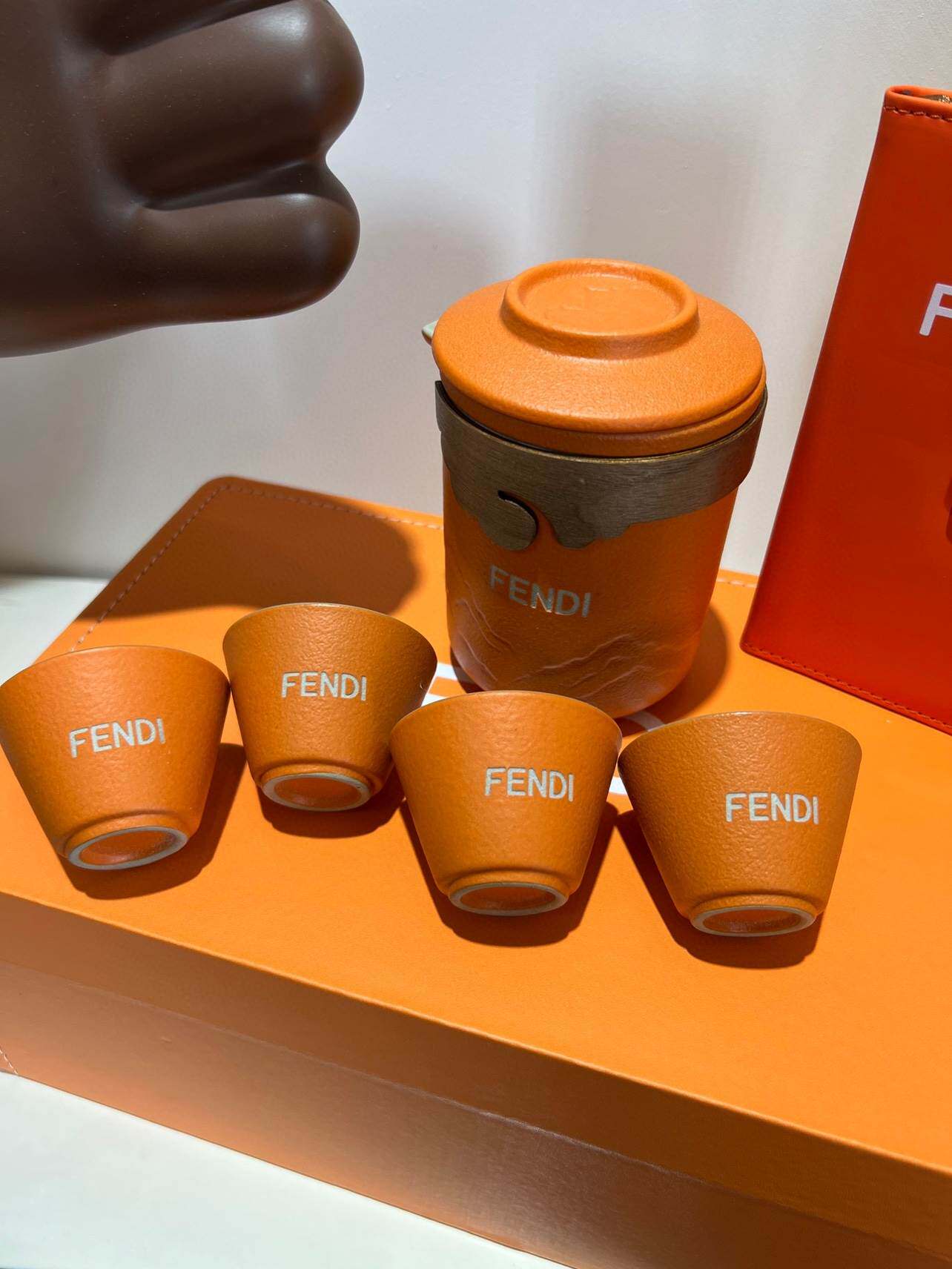 Home Companion Courtesy Travel Tea Set Valentine's Day Birthday Holiday Gift High-quality Leather Bag-Taobao