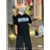 Spring Summer New Short Sleeves Clothing Printed Casual Sports 202400 Hitch Fashion Lovers Wear and Men B149