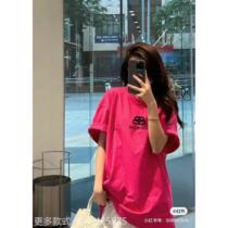 Spring Summer New Short Sleeves Clothing Printed Casual Sports 202400 Hitch Fashion Lovers Wear and Men B99