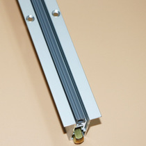 Hotel concealed door bottom automatic lifting seal aluminum wooden door dustproof windproof door gap sound insulation strip