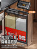 Cisimp Simple Rice Storage Basket Kitchen Cabinet Pull-Out Rice Container Embedded Rice and Flour Box Large Capacity Rice Cabinet for Home Use