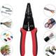 Crane crimping terminal automatic wire stripping pliers break pliers 8 inch repair tool multifunctional hardware crimping pliers manual