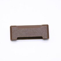 Window flat door and window drain cover flowing water plastic steel anti-mosquito waterproof water broken bridge aluminum 30mm hole cover window