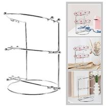 Tiara Crown Display Stand Three-Tier Rack Jewelry Holder