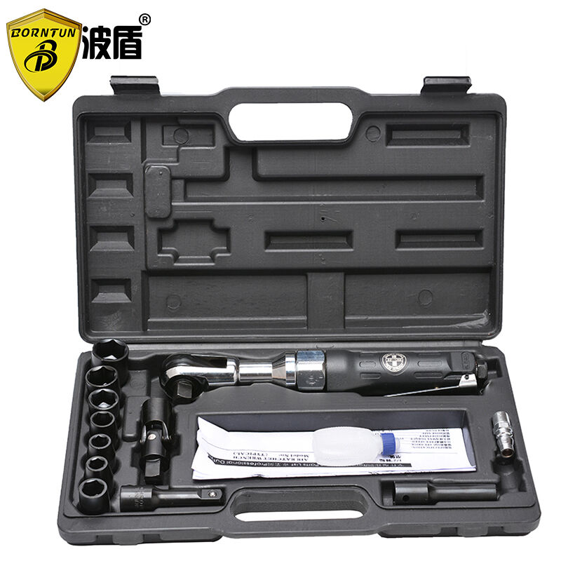 Bourshield boutique 1 2 inch pneumatic ratchet wrench pneumatic sleeve wrench angle towards gas trigger elbow small wind cannon-Taobao