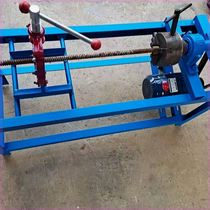 Through-wall screw cleaning machine high-strength screw rod cement removal and cleaning machine through-thread screw screw jack rust removal and cleaning machine