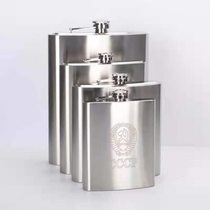 不锈钢酒壶俄罗斯小酒壶送酒杯漏斗1斤到10斤酒具