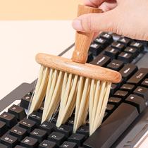 Japanese keyboard brush ZAKKA beech wood handle hand brush office desk cleaning brush car air outlet brush rice wood
