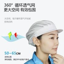 Kitchen Baotou meal canteen hat mens food workshop work hat breathable male and female worker protection chef home