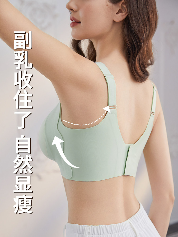 Front-Opening Nursing Bra, Anti-Sagging, Push-Up, Postpartum Breastfeeding Special, Maternity, Pregnancy, Postpartum, Thin, Large Size Bra