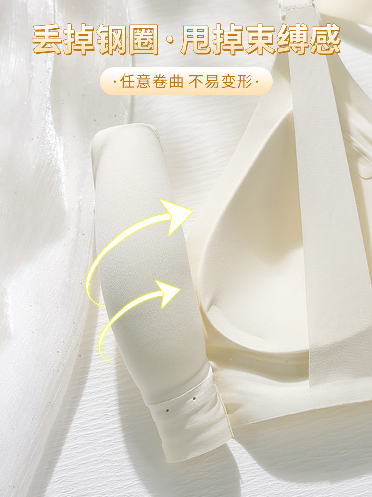 Breastfeeding Bra, Push-Up Anti-Sagging, Auxiliary Breast Reduction, Postpartum Breastfeeding Special Summer Thin Maternity Large Size Bra during Pregnancy