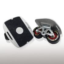 Aluminum alloy drift board for adults and children fifth and sixth generation large board four-wheel split skateboard shock-absorbing road board