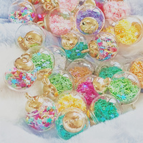  DIY Creative Student Days Gift Handmade Wind Bells Pentagram Crystal Glass Pendant may stream a sandbottle drift