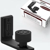 Barn door double pulley stopper limit locator folding door powder room hanging wheel push-pull accessories ground guide hardware