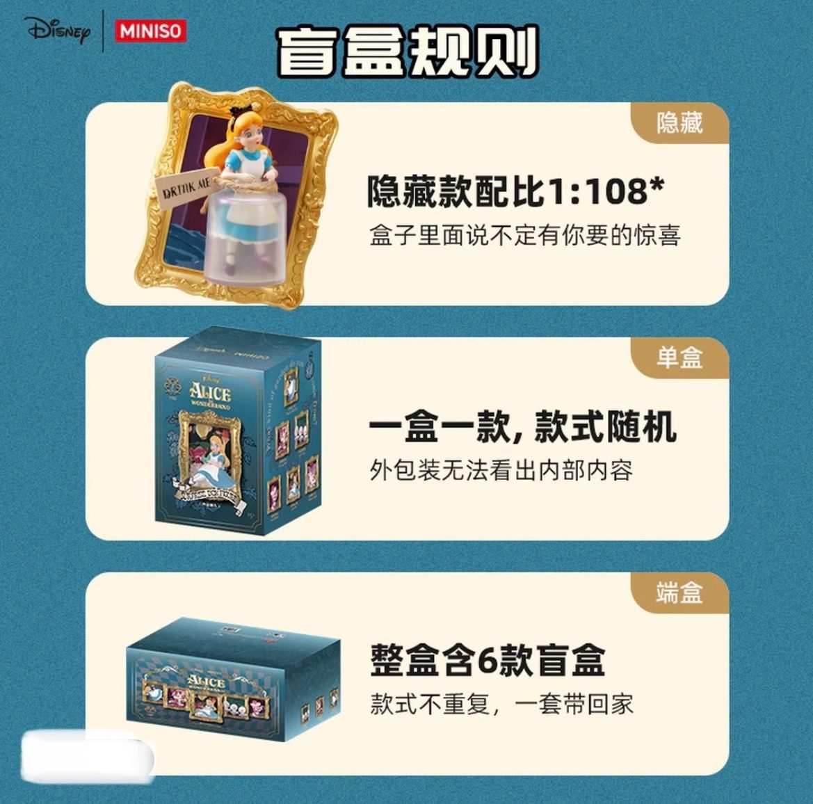 ⚠️新品・未開封⚠️ ALICE 1～10 BOX Alice's Adventure in Wonderland Hobby 10-Box Case (Saturday