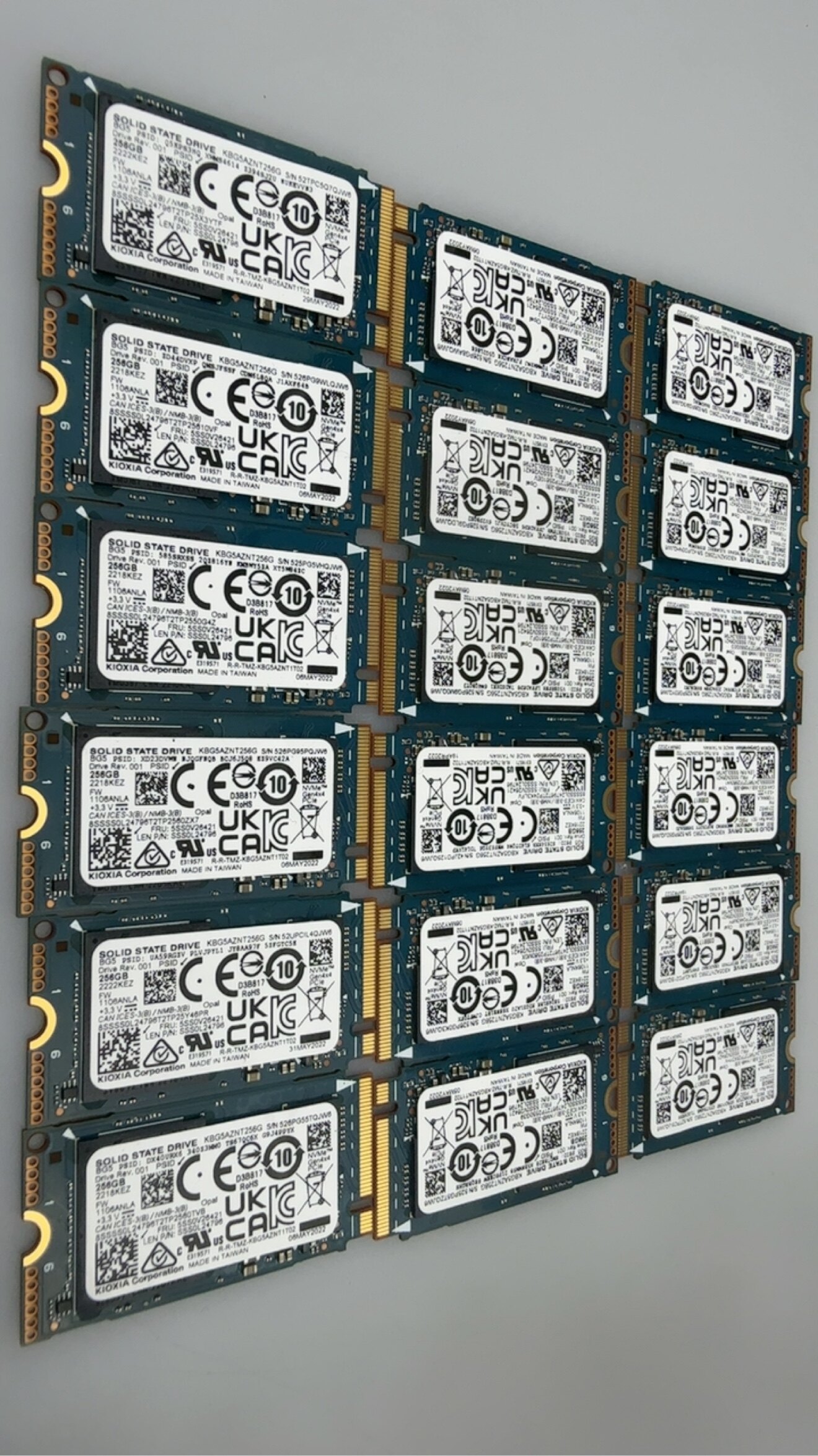 KIOXIA Kioxia Toshiba bg5 256G 2242 NVME M.2 твердотельных накопителя