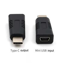 Universal USB Type C Adapter Mini USB Female to Type C Male