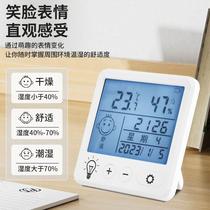 Electronic thermometer and hygrometer for household high-precision indoor household wall-mounted baby room temperature digital display thermometer*