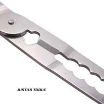 Fish controller fish starter fish controller stainless steel extended crab clamp scissors crab clamp scissors fishing fishing line