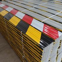 Construction site baseboard skirting board scaffolding outer frame skirting line galvanized iron warning belt floor isolation belt