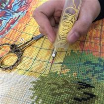 Stamp embroidery hollow embroidery needle tool needle embroidery artifact handmade old-fashioned embroidery needle stamp embroidery needle chop embroidery