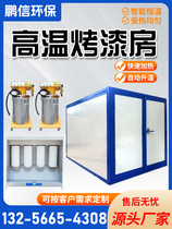 Environmentally friendly high-temperature paint room curing oven plastic spraying complete equipment liquefied gas industrial oven spraying line drying