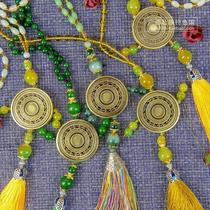 Guangxi bronze drum folk handicrafts with Zhuang characteristics long rope and short rope pendants business gift souvenirs