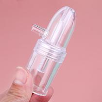 Taiwan Zhimu Shi hand-pull nasal aspirator accessories baby nose suction nozzle washer silicone straw