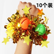 Games atmosphere props bracelet Handheld flower ring football cheerleader Prop Games Bell Hand Flowers Kindergarten