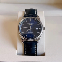 Second-hand Longines (LONGINES) mens watch Master series blue dial automatic mechanical mens watch