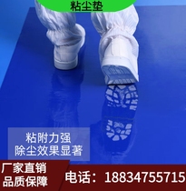 Sticky dust mat workshop gray blue dust-proof dust removal mat air shower mat sticky dust removable clean room anti-static dust
