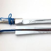 Fencing A Zhang Z Zhang brand sword strip for children and adults electric foil strip epee sword stainless steel silver blue gold color