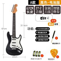 New playable electric guitar simulated bass childrens beginner toy ukulele rock performance for boys and girls