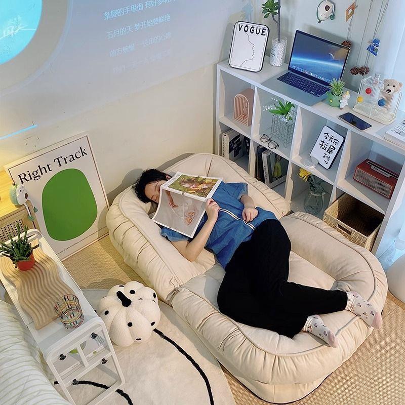 Human Dog Kennel Sloth Sofa Bed Sleeping Lounge Room Room Small Sofa Balcony Floating Window Net Red Tatami Seat-Taobao