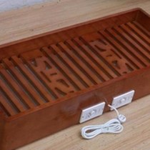 Firewood heating fire energy-saving electric stove A student foot warmer household large solid box electrical bucket