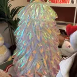 Рождественские украшения прозрачные красочные елочные шары домашняя атмосфера украшения магазин торговый центр креативный макет сцены