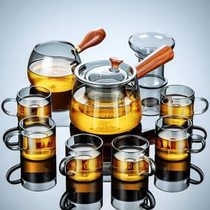 Mo Shen Kung Fu tea set small set household light luxury glass teapot office reception tea cup