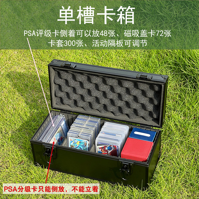 pokemon graded card storage Amazon.com: Case Club Graded Card Storage Box Fits up to 34 Card Slabs, or  100+ Sleeve Top Loaders- Travel Case fits Pokemon, MTG, & Sports Trading  cards in Waterproof Exterior with Customizable