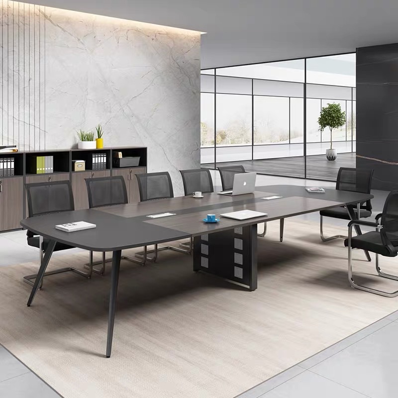 Conference Table Desk Brief Brief Modern Desk Chair Composition Training Table Strip Table Small Meeting Room Reception Desk-Taobao