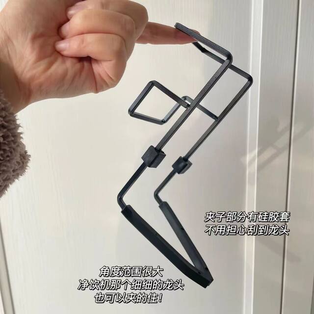 Punch-free kitchen faucet drain storage rack dishwasher sponge steel wool balls are now stuck and used sink storage rack