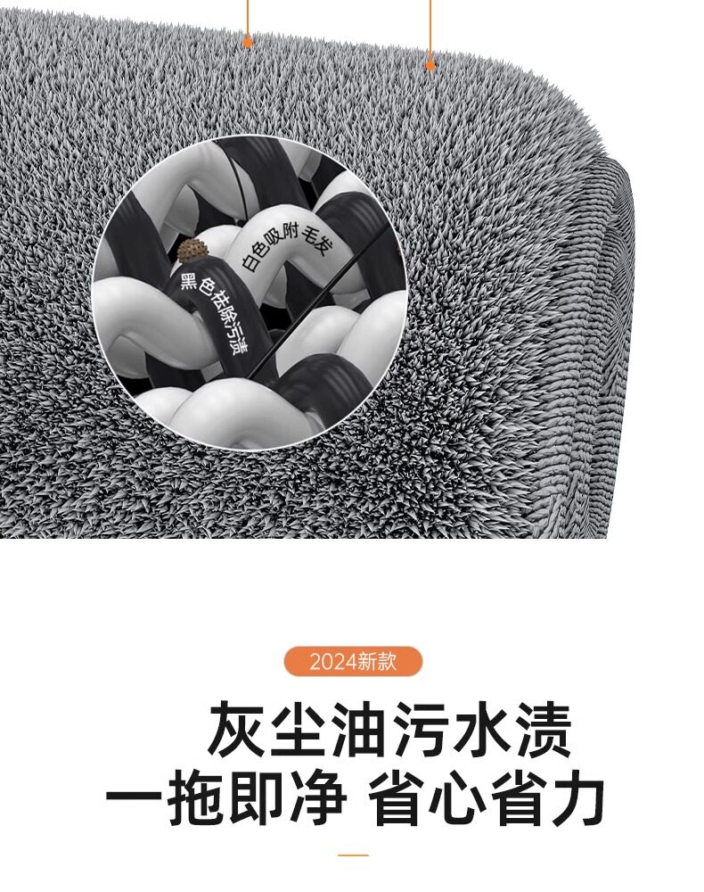 Швабра 免手洗平板拖把2024新款家用瓷砖一拖净懒人带桶吸水拖布拖地神器 EXPANSION