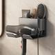 Bathroom hair dryer without punching bathroom hair dryer storage rack wall-mounted air gantry rack bracket storage rack