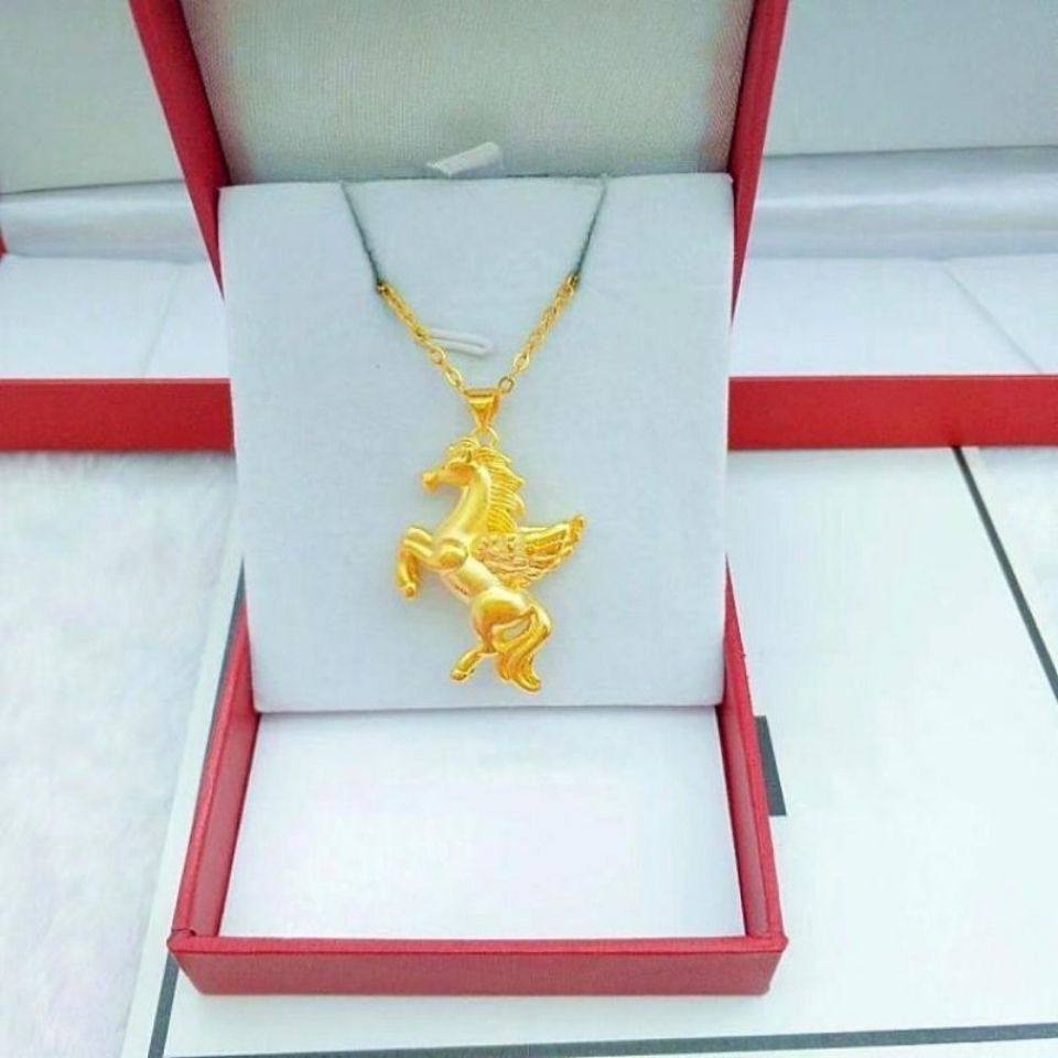 Today's [Limited Time Offer] Golden Pegasus Pendant Bring in Wealth and Treasure, the Zodiac Horse, Popular Necklace for Both Men and Women, Perfect as a Gift