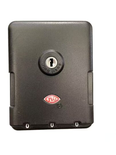 JvJ Metall Vierkantschloss Zubehör Trolley Koffer Schnallenschloss Schnallenschloss Metallschloss Koffer Schnallenschloss Schloss Schnalle Universal