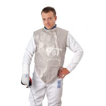 Imported PBT fencing foil metal clothing silver electric clothing vest Hungarian fencing equipment supports washing